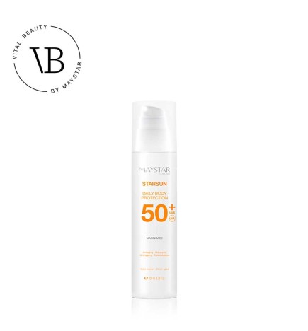 MAYSTAR – STARSUN · DAILY BODY PROTECTION SPF 50+
