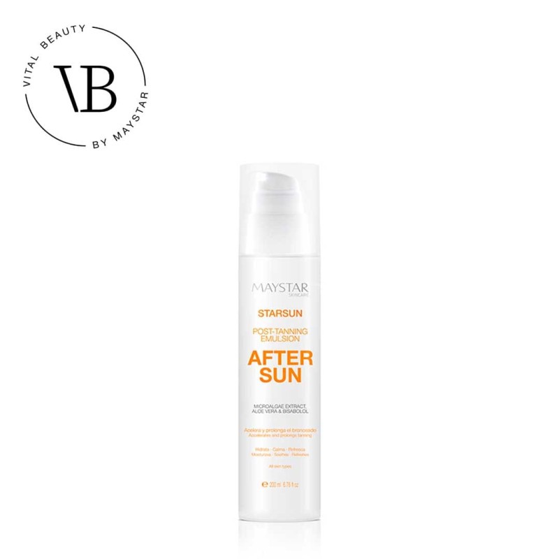 MAYSTAR – STARSUN · AFTER SUN EMULSION 200 ML MAYSTAR – STARSUN · AFTER SUN EMULSION 200 ML