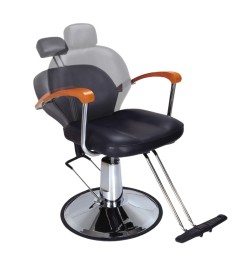 EUROSTIL - SILLA RECLINABLE NEGRA HIDRÁULICA
