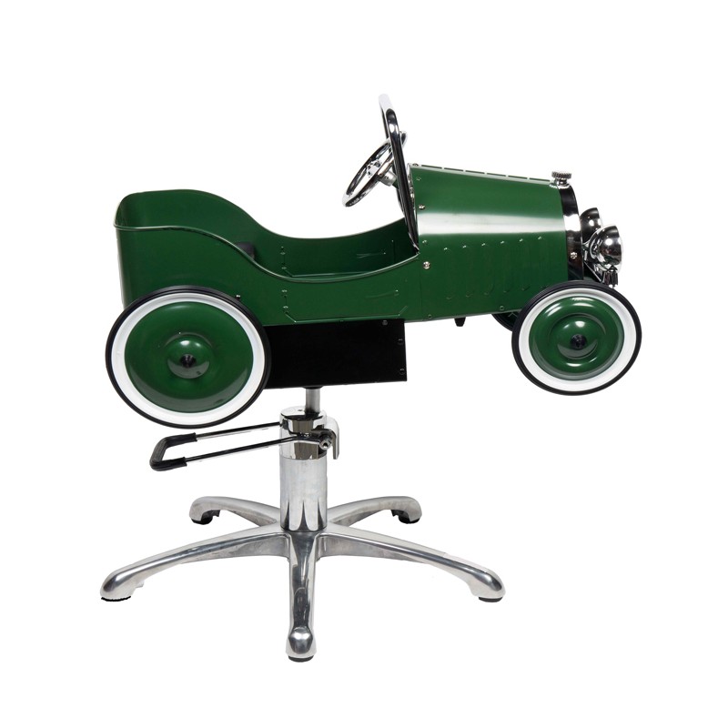 EUROSTIL - SILLA INFANTIL COCHE VERDE PARA PELUQUERÍA EUROSTIL - SILLA INFANTIL COCHE VERDE PARA PELUQUERÍA