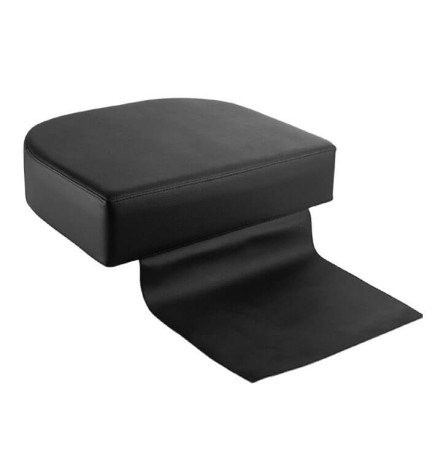 EUROSTIL - COJÍN ELEVADOR INFANTIL NEGRO PARA PELUQUERÍA