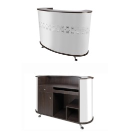 EUROSTIL - MUEBLE RECEPCIÓN PROFESIONAL 136 × 100 × 60 CM