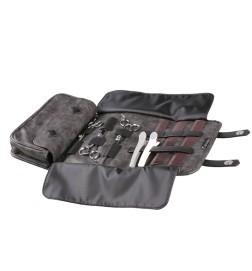 EUROSTIL - MALETÍN NEGRO PARA BARBERO PROFESIONAL
