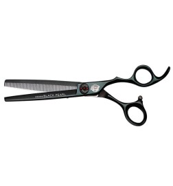 CAPTAIN COOK - TIJERA BLACK PEARL ESCULPIR 7" PROFESIONAL PARA ENTRESACAR