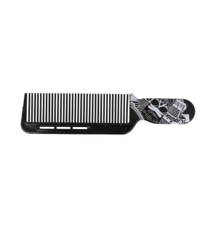 CAPTAIN COOK - PEINE DE BARBERO NEGRO PARA CLIPPER 20,5 CM