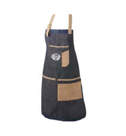 CAPTAIN COOK - DELANTAL PROFESIONAL CON BOLSILLOS PARA BARBERÍA