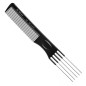 EUROSTIL - PEINE AHUECADOR 5 PÚAS DE HIERRO 19,5 CM EUROSTIL - PEINE AHUECADOR 5 PÚAS DE HIERRO 19,5 CM