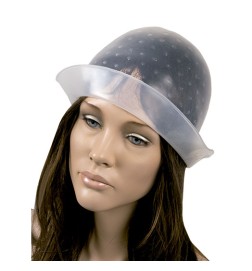 EUROSTIL - GORRO PARA MECHAS TRASLÚCIDO CON GANCHILLO