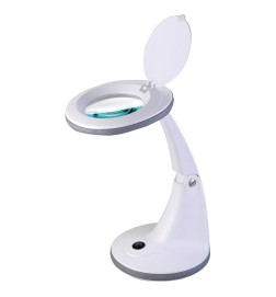 POLLIÉ - LUPA CON LUZ LED DE 5 DIOPTRÍAS DE SOBREMESA