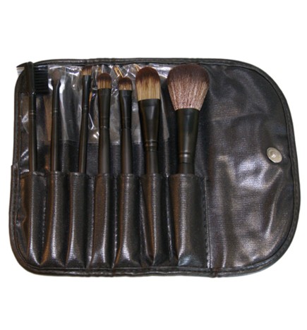 POLLIÉ - ESTUCHE DE 7 PINCELES DE MAQUILLAJE