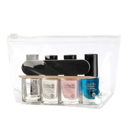POLLIÉ - KIT DE ESMALTES DE UÑAS PARA MANICURA FRANCESA 4 X 12 ML