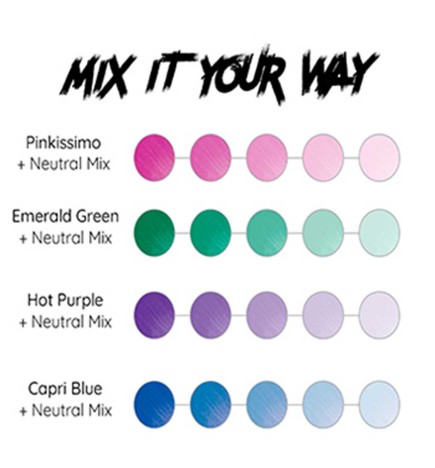 CRAZY COLOR - NEUTRAL MIX CREMA COLORANTE SEMIPERMANENTE PARA TONOS PASTEL