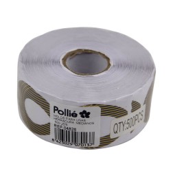 POLLIÉ - MOLDES PARA UÑAS HERRADURA MEDIANOS 500 UNDS