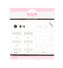 POLLIÉ - TAPETE ANTIDESLIZANTE PARA MANICURAS 15 X 18 CM