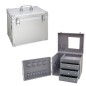 EUROSTIL - MALETA DE ALUMINIO PARA ÚTILES CON CAJONES