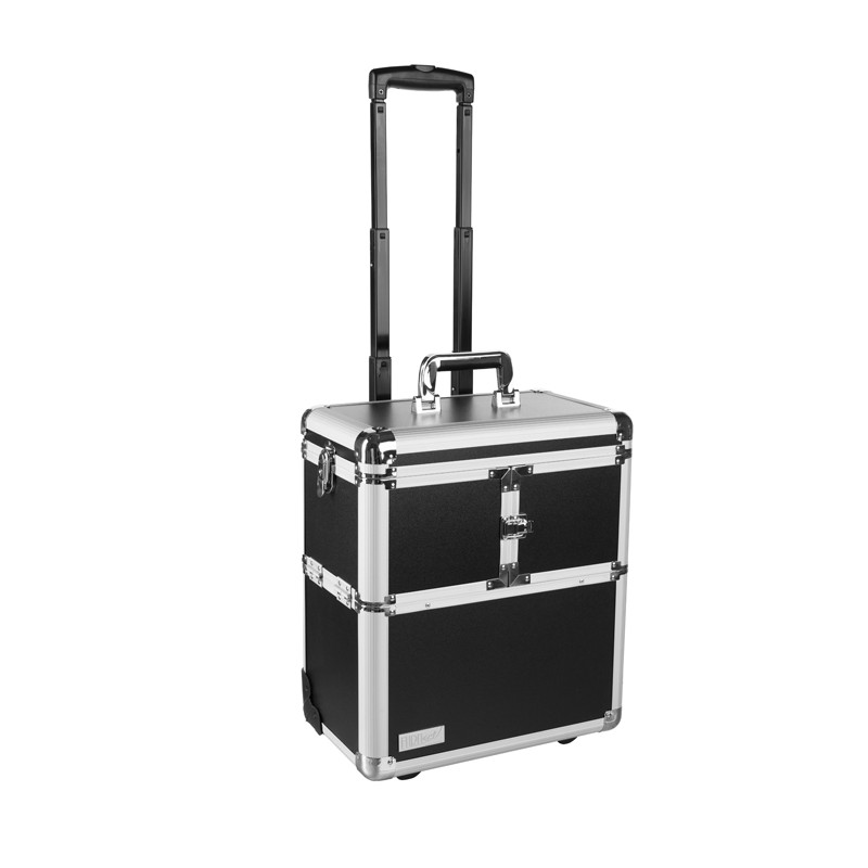 EUROSTIL - MALETA TROLLEY NEGRA 36 X 22 X 42 CM