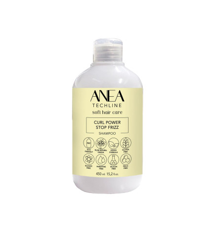 ANEA TECHLINE CURL POWER STOP FRIZZ CHAMPÚ 450ml