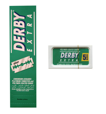 CAJA 20 BLISTERS 5/HOJ. ACANALADA "DERBY"
