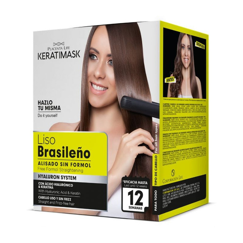 KIT ALISADO BRASILEÑO SIN FORMOL KERATIMASK KIT ALISADO BRASILEÑO SIN FORMOL KERATIMASK