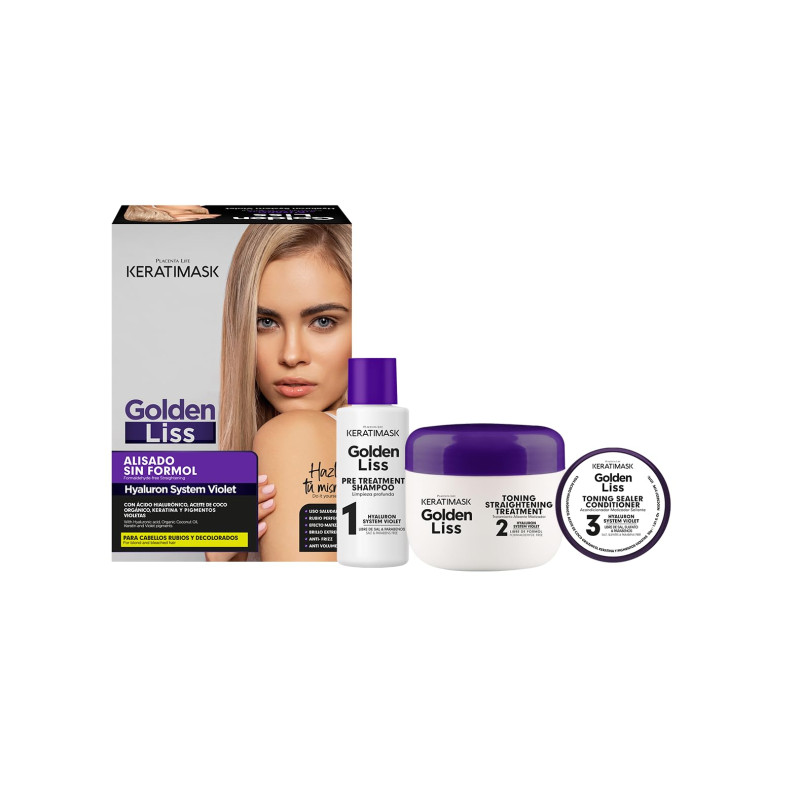 PLACENTA LIFE KERATIMASK GOLDEN LISS