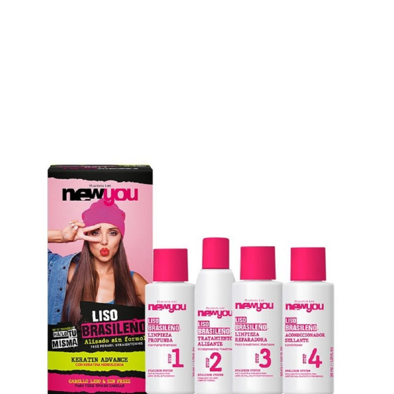 KIT ALISADO BRASILEÑO NEWYOU – BE NATURAL KERATIMASK KIT ALISADO BRASILEÑO NEWYOU – BE NATURAL KERATIMASK