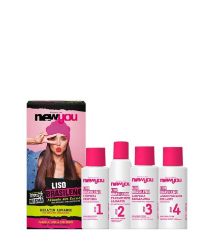 KIT ALISADO BRASILEÑO NEWYOU – BE NATURAL KERATIMASK