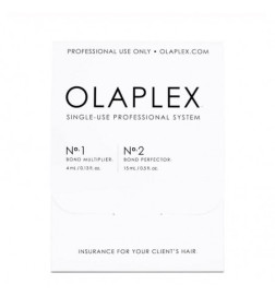 OLAPLEX SINGLE USE PROFESSIONAL SYSTEM Nº1 + Nº2 (15 ML + 30 ML)