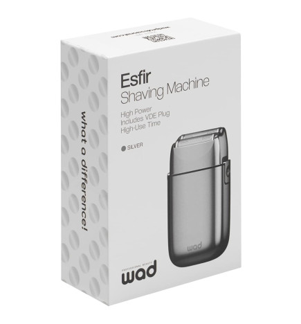 WAD PROFESSIONAL BEAUTY - ESFIR SHAVING MACHINE SILVER