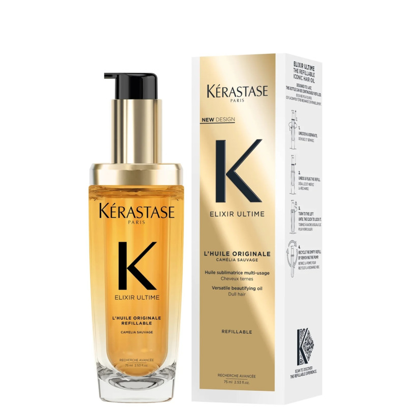 KÉRASTASE ELIXIR ULTIME L’HUILE ORIGINALE HAIR OIL 75 ML KÉRASTASE ELIXIR ULTIME L’HUILE ORIGINALE HAIR OIL 75 ML