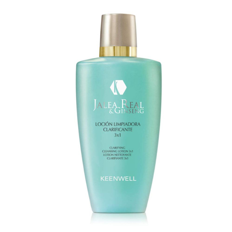 KEENWELL – LOCIÓN LIMPIADORA CLARIFICANTE 3X1 JALEA REAL & GINSENG KEENWELL – LOCIÓN LIMPIADORA CLARIFICANTE 3X1 JALEA REAL & GINSENG