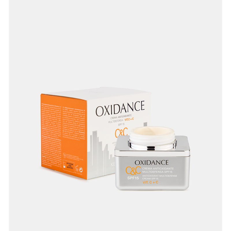 Crema Antioxidante Multidefensa Vitamina C+C FPS15 – Keenwell