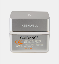 KEENWELL – CREMA ANTIOXIDANTE MULTIDEFENSA VITAMINA C+C FPS15 50ML