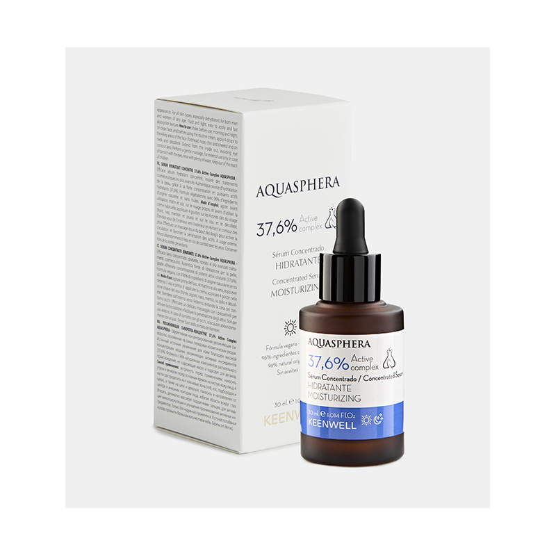 KEENWELL – SÉRUM CONCENTRADO HIDRATANTE 37,6% ACTIVE COMPLEX – HYDROSPHERA 30ML