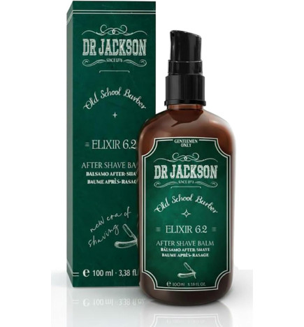 DR. JACKSON – ELIXIR 6.2 BÁLSAMO AFTER SHAVE SIN ALCOHOL 100 ML
