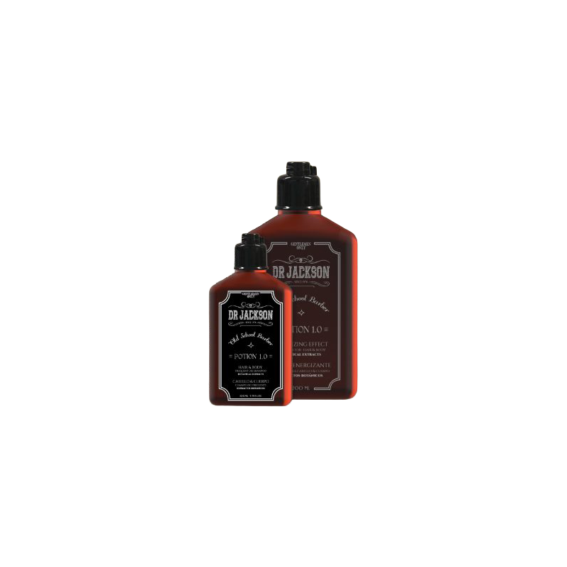 DR JACKSON – POTION 1.0 CHAMPÚ CABELLO Y CUERPO 3 EN 1 DR JACKSON – POTION 1.0 CHAMPÚ CABELLO Y CUERPO 3 EN 1