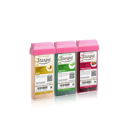 STARPIL – CERA ROLL-ON CON PIGMENTOS IRISADOS Caja 20 uds