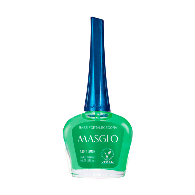 MASGLO – BASE TRADICIONAL FORTALECEDORA AJO Y LIMÓN 13,5 ML