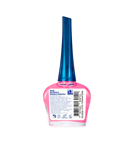 MASGLO – BASE TRADICIONAL NUTRITIVA ROSADA 13,5 ML