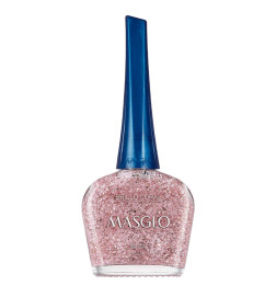 MASGLO – BRILLO TRADICIONAL CON PARTÍCULAS CORAL 13,5 ML