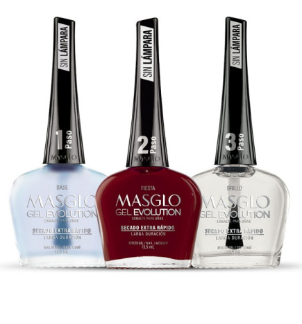 MASGLO – ESMALTE GEL EVOLUTION EFECTO GEL 13,5 ML