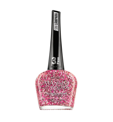 BRILLO ROSA GEL EVOLUTION MASGLO 13,5 ML