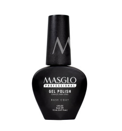 MASGLO - BASE COAT - BASE SEMIPERMANENTE PROFESSIONAL GEL POLISH TRASLÚCIDO