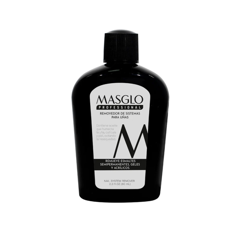MASGLO - REMOVEDOR DE SISTEMAS PARA UÑAS MASGLO - REMOVEDOR DE SISTEMAS PARA UÑAS