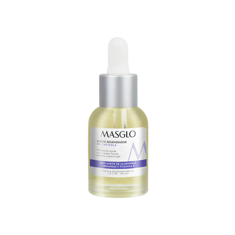 MASGLO ACEITE REGENERADOR DE CUTÍCULA 30 ML