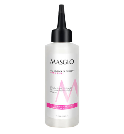 MASGLO REMOVEDOR DE DUREZAS PARA PIES 120 ML