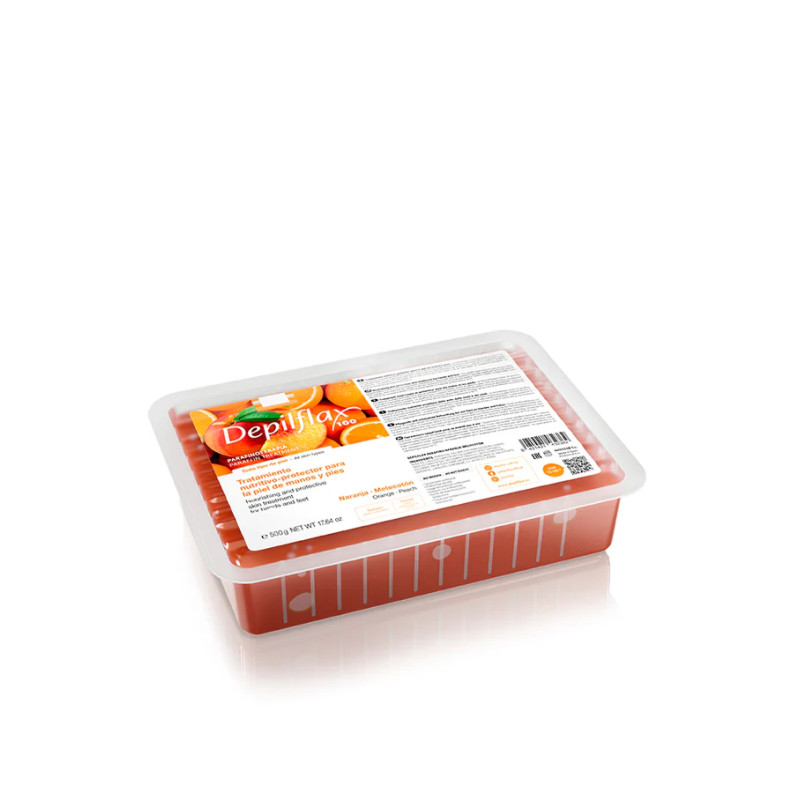 DEPILFLAX PARAFINA DE NARANJA Y MELOCOTÓN
