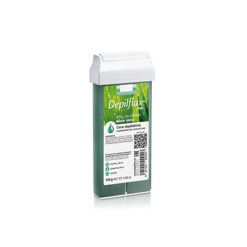 DEPILFLAX ROLL-ON ALOE VERA CON PIGMENTOS IRISADOS