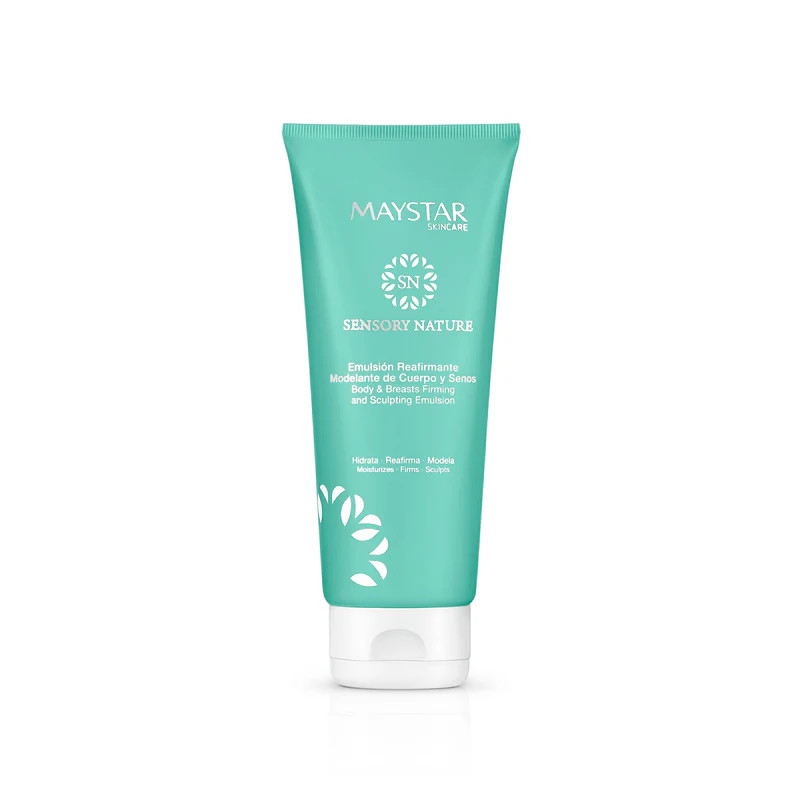 MAYSTAR – SENSORY NATURE · EMULSIÓN REAFIRMANTE MODELANTE DE CUERPO Y SENOS 200 ML MAYSTAR – SENSORY NATURE · EMULSIÓN REAFIRMANTE MODELANTE DE CUERPO Y SENOS 200 ML