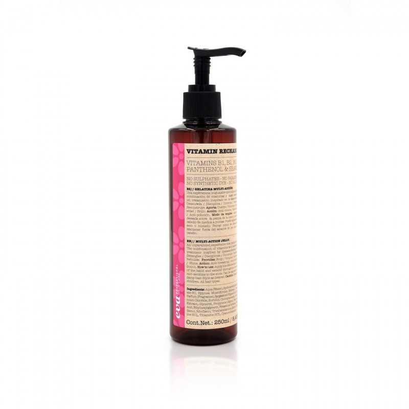 EVA PROFESSIONAL - VITAMIN RECHARGE OHLÀLÀ (GELATINA MULTI-ACCIÓN) 250 ML EVA PROFESSIONAL - VITAMIN RECHARGE OHLÀLÀ (GELATINA MULTI-ACCIÓN) 250 ML