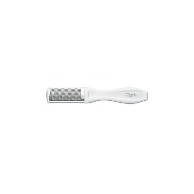 TRES CLAVELES - LIMA PEDICURO INOX. ABS 18 cm D3C
